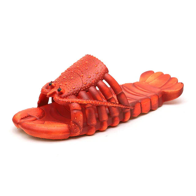 Lobster Flip Flop Slippers – Fun Novelty Beach Sandals