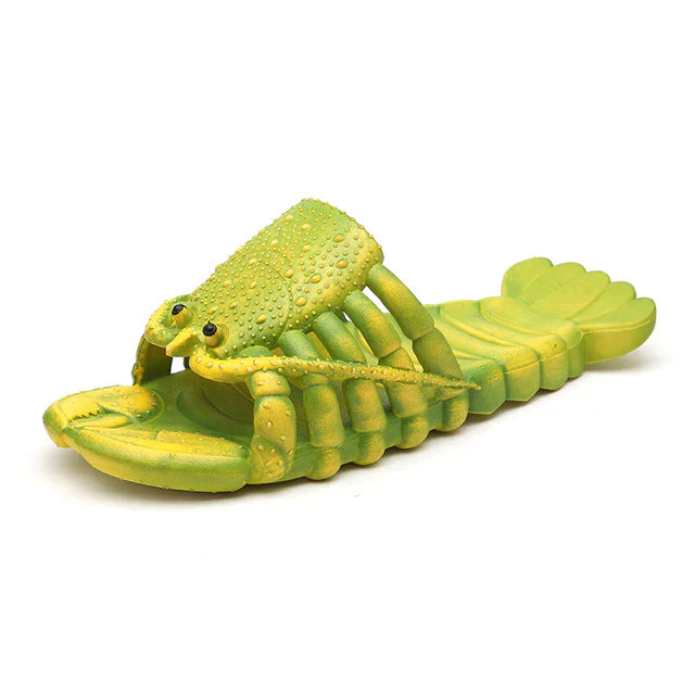 Lobster Flip Flop Slippers – Fun Novelty Beach Sandals