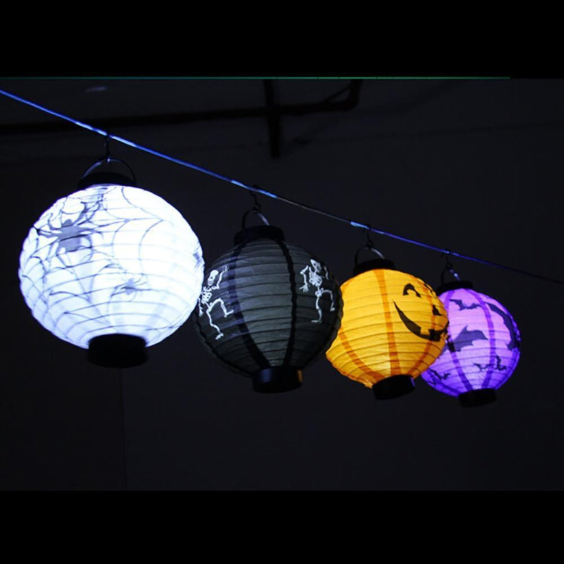Pumpkin Hanging Lantern – Halloween LED Light Lamp for Indoor & Outdoor Decor