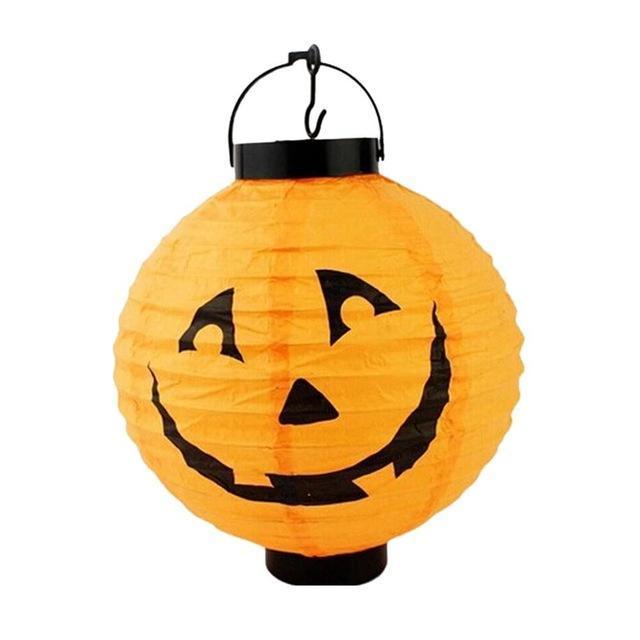 Pumpkin Hanging Lantern – Halloween LED Light Lamp for Indoor & Outdoor Decor