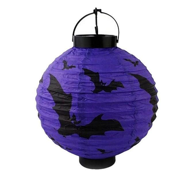 Pumpkin Hanging Lantern – Halloween LED Light Lamp for Indoor & Outdoor Decor