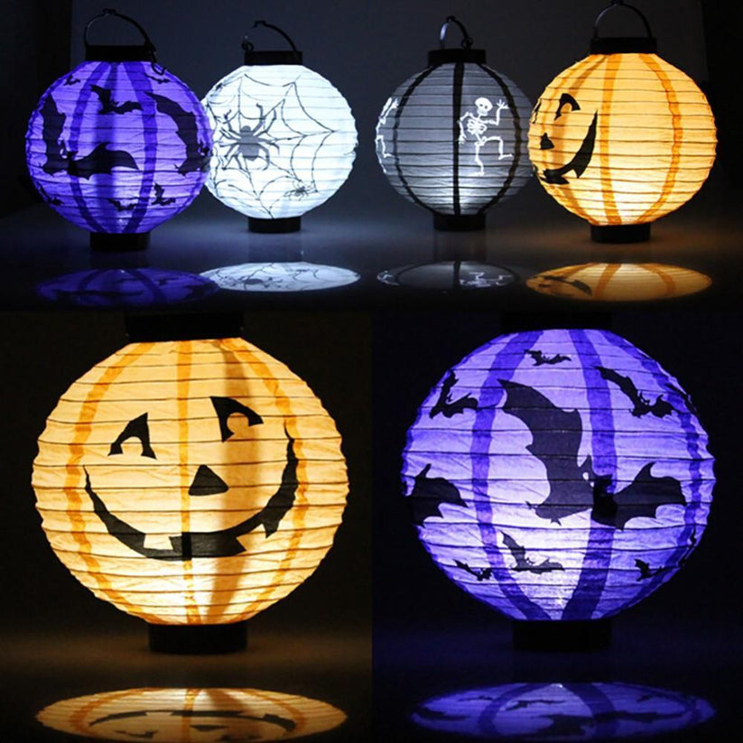 Pumpkin Hanging Lantern – Halloween LED Light Lamp for Indoor & Outdoor Decor