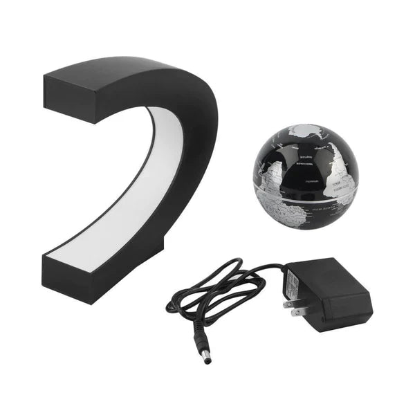 Magnetic Levitating Globe Lamp - Floating LED World Map Antigravity Desk Lamp for Home & Office Decor