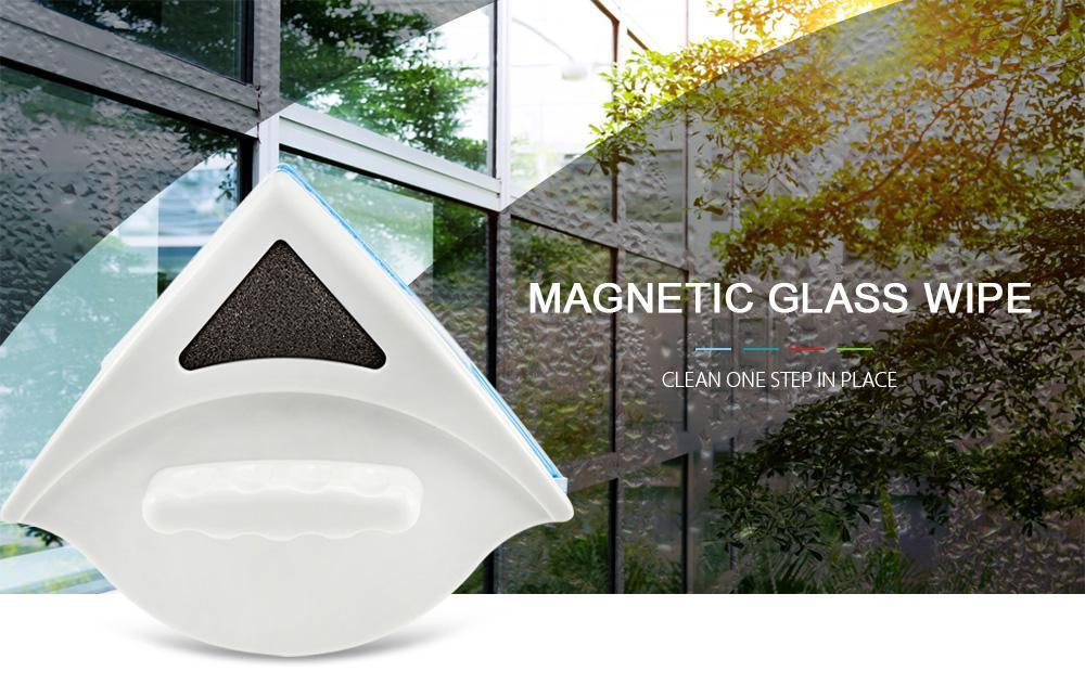 Double-Sided Magnetic Window Glass Cleaner – Clean Inside & Outside Simultaneously