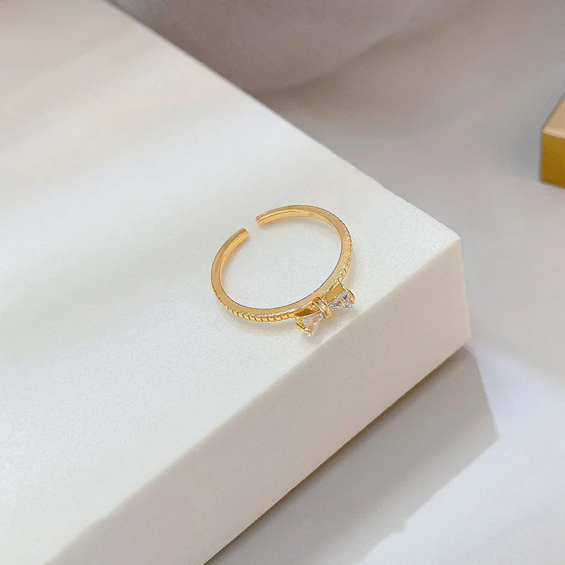 925 Sterling Silver Adjustable Ring – Minimalist Design | 35 Styles