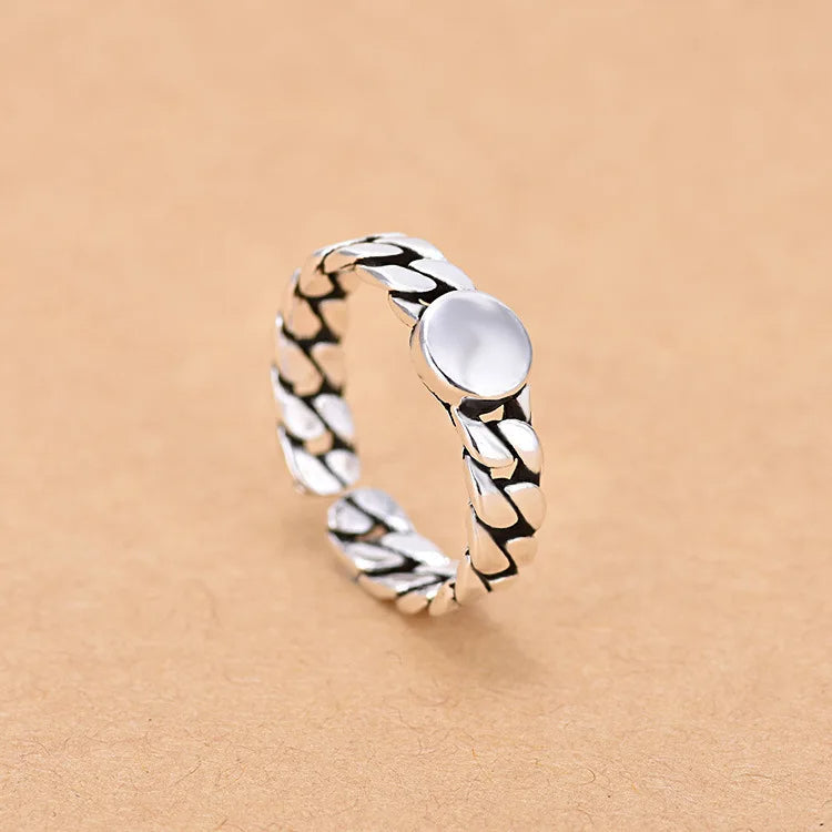 925 Sterling Silver Adjustable Ring – Minimalist Design | 35 Styles
