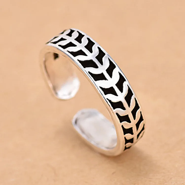 925 Sterling Silver Adjustable Ring – Minimalist Design | 35 Styles