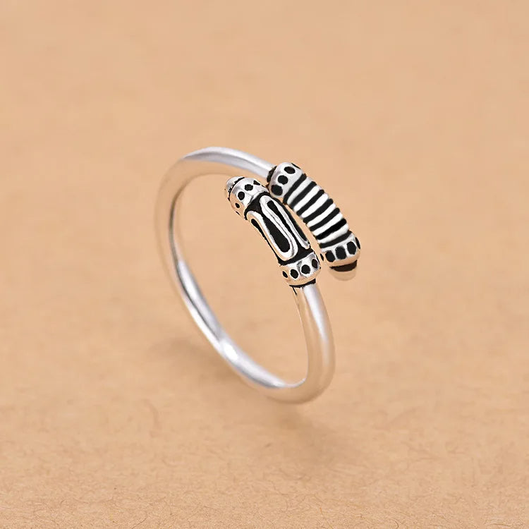 925 Sterling Silver Adjustable Ring – Minimalist Design | 35 Styles