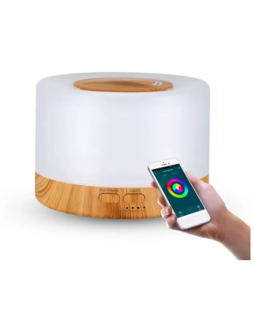 WiFi Smart 550ML Electric Aroma Diffuser & Essential Oil Air Humidifier