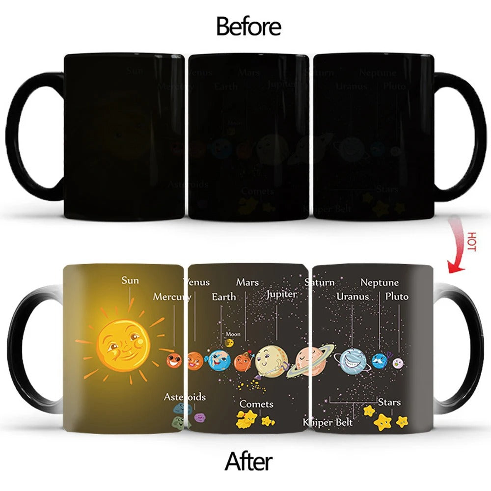 350mL Zelda Color Changing Magic Mug – Heat Activated Ceramic Coffee Cup