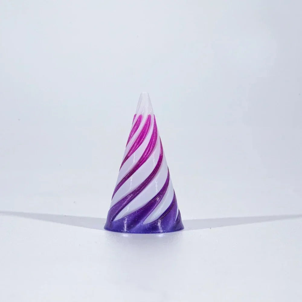 3D Printed Helix Screw Fidget Toy – Satisfying Stress Relief Spinner for Adults & Kids