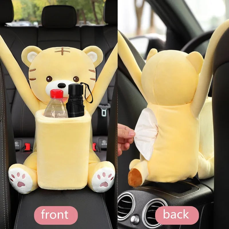 Creative Hanging Duck Tissue Box - Cute Wall Mounted Tissue Holder Dispenser