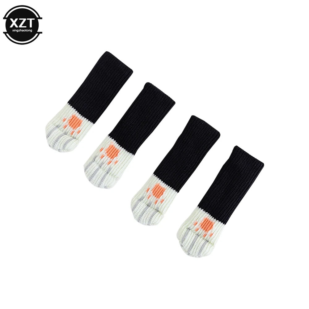 Kitty Paw Chair Socks – Cute Floor Protectors for Chair & Table Legs