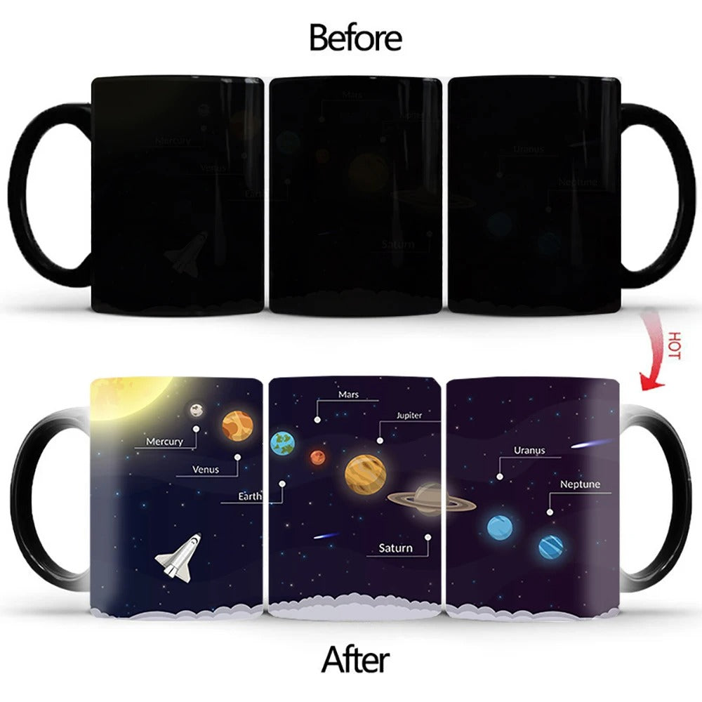 350mL Zelda Color Changing Magic Mug – Heat Activated Ceramic Coffee Cup