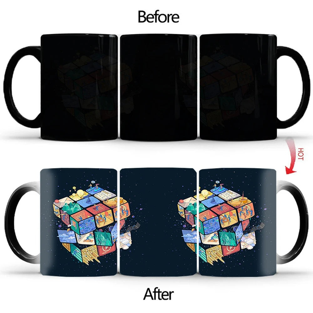 350mL Zelda Color Changing Magic Mug – Heat Activated Ceramic Coffee Cup