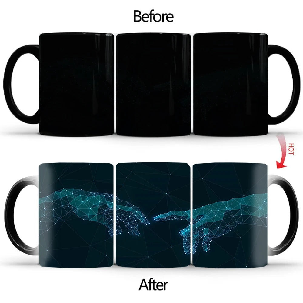 350mL Zelda Color Changing Magic Mug – Heat Activated Ceramic Coffee Cup