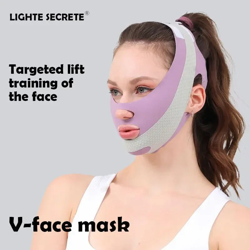 V-Line Face Bandage – Reusable Chin & Cheek Support Mask