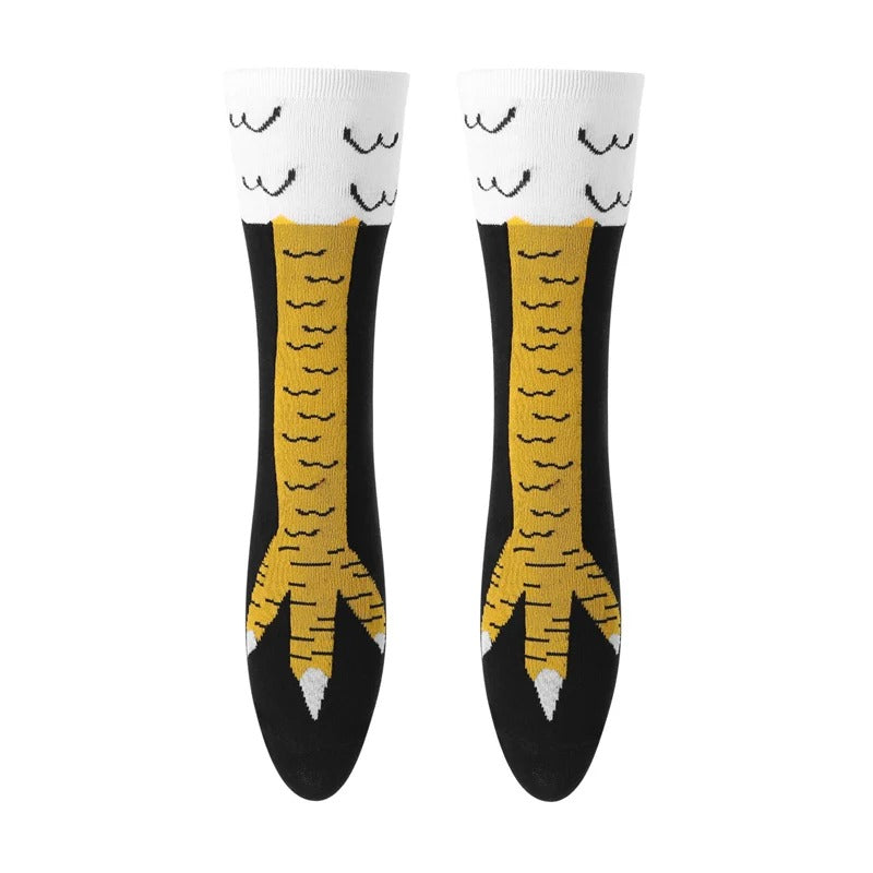 Funny 3D Chicken Socks - Novelty Animal Socks for Men & Women