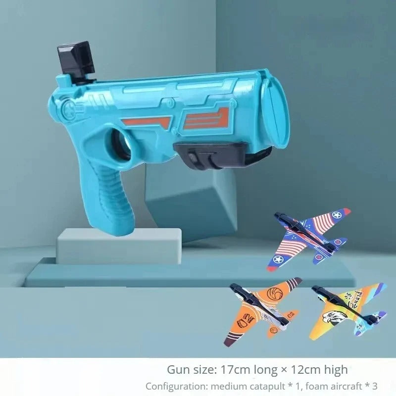 Children's Foam Ejection Aircraft – Flying Glider Launcher Toy