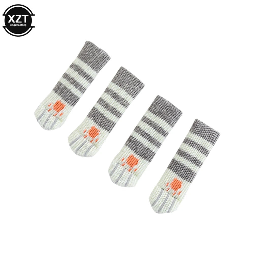 Kitty Paw Chair Socks – Cute Floor Protectors for Chair & Table Legs