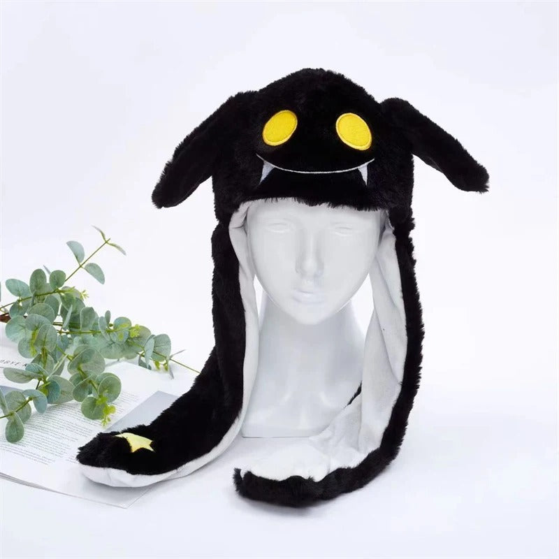 Bunny Hat With Press Paw-to-Move Ears
