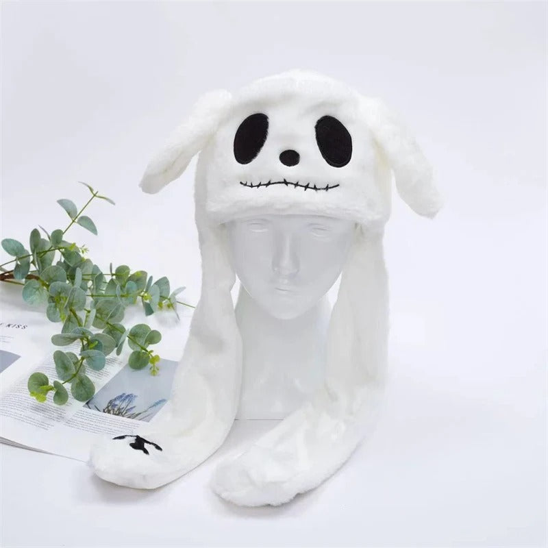Bunny Hat With Press Paw-to-Move Ears