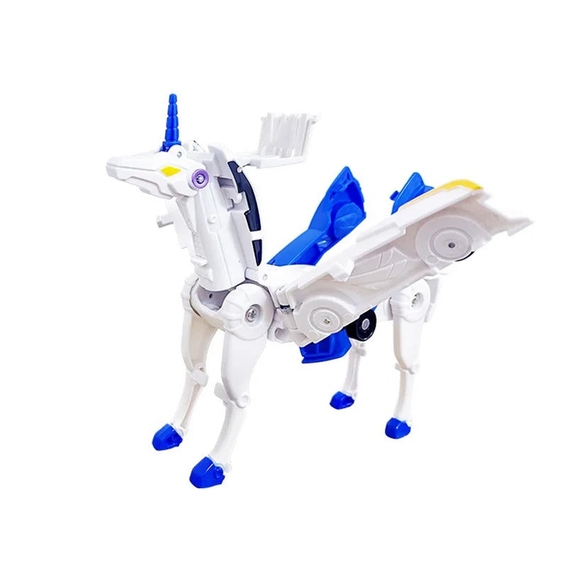 Unicorn Transforming Robot Car Toy – 2-in-1 Action Figure Vehicle for Kids