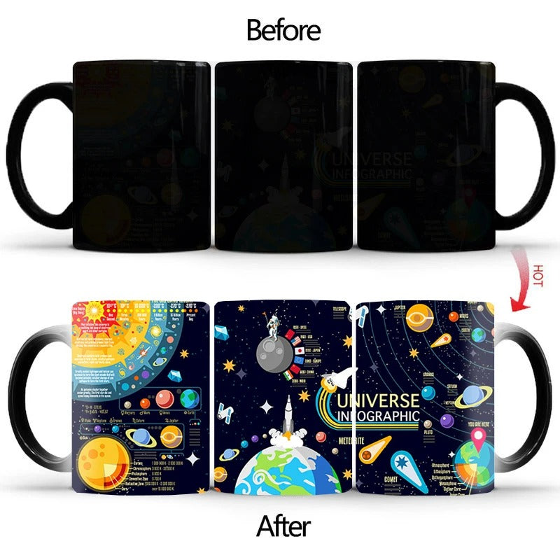 350mL Zelda Color Changing Magic Mug – Heat Activated Ceramic Coffee Cup