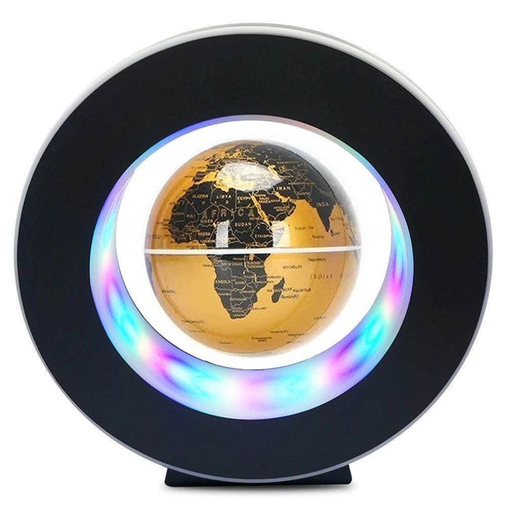 Magnetic Levitating Globe Lamp - Floating LED World Map Antigravity Desk Lamp for Home & Office Decor