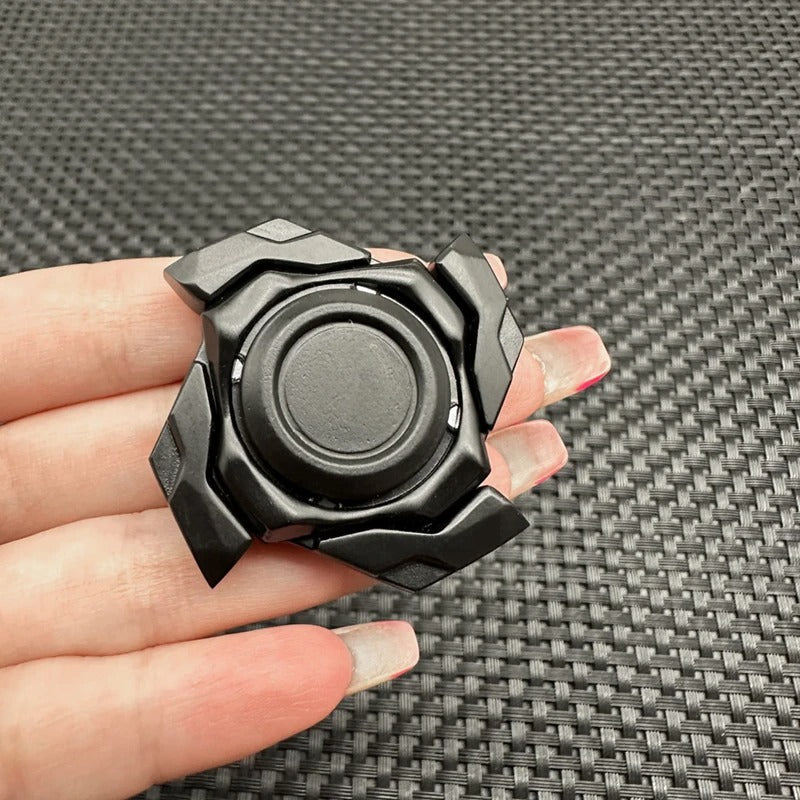 Mini Armor Metal Fidget Spinner – Premium EDC Stress Relief Toy for Adults & Collectors