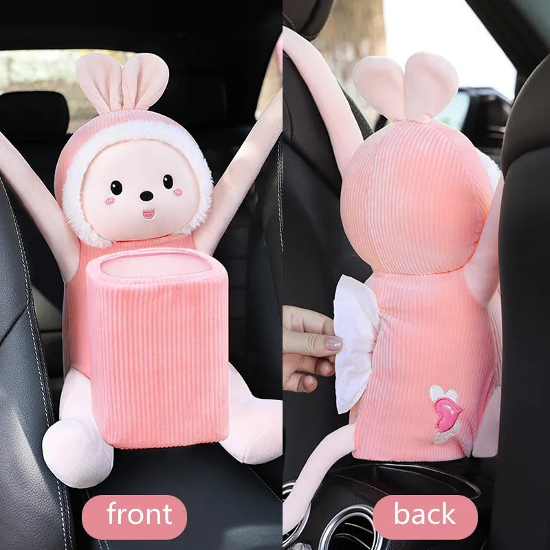 Creative Hanging Duck Tissue Box - Cute Wall Mounted Tissue Holder Dispenser