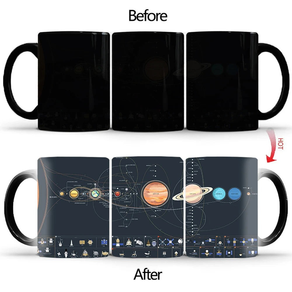 350mL Zelda Color Changing Magic Mug – Heat Activated Ceramic Coffee Cup