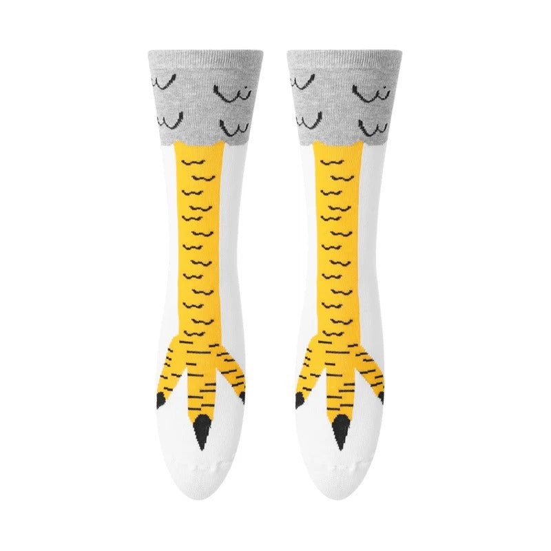 Funny 3D Chicken Socks - Novelty Animal Socks for Men & Women