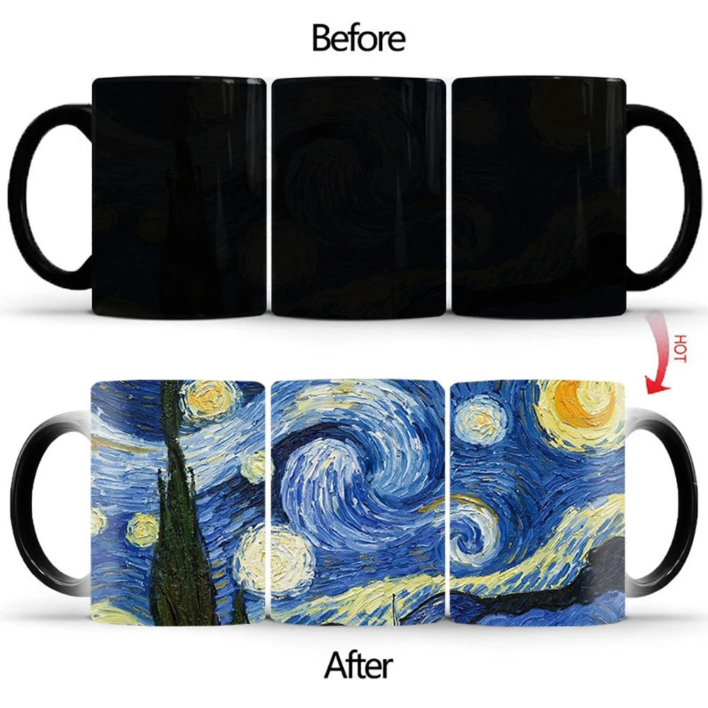 350mL Zelda Color Changing Magic Mug – Heat Activated Ceramic Coffee Cup