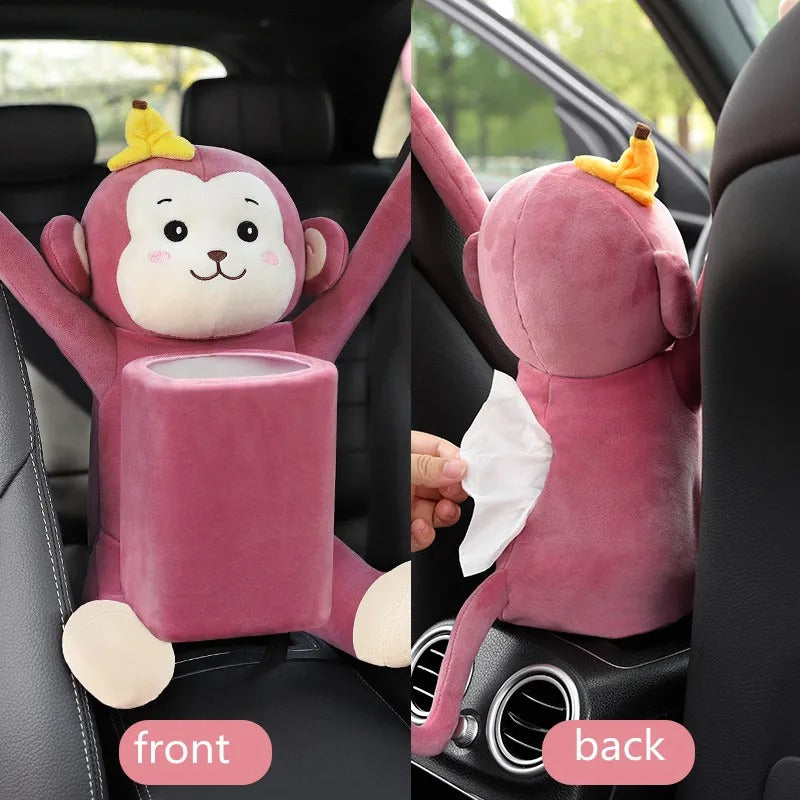 Creative Hanging Duck Tissue Box - Cute Wall Mounted Tissue Holder Dispenser