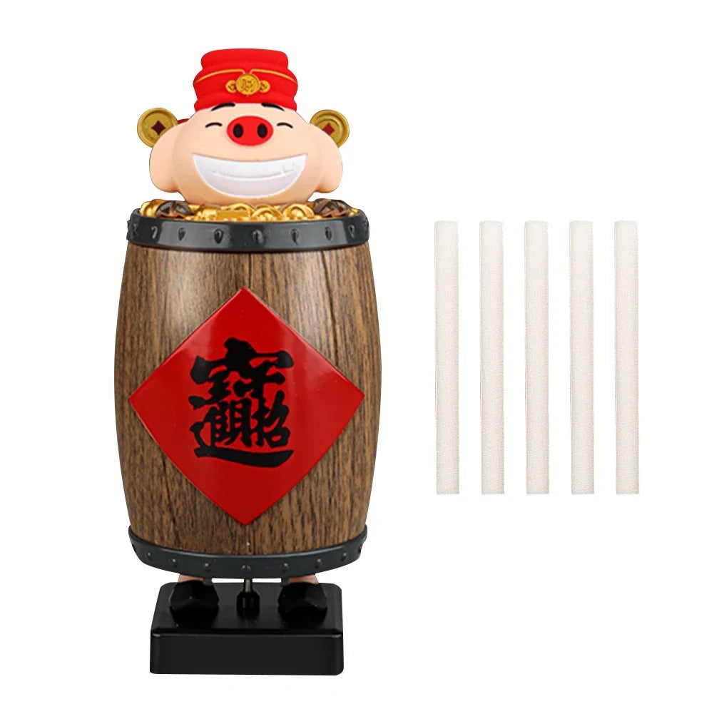 Strange Uncle Santa Cigarette Dispenser Case – Novelty Automatic Cigarette Holder Gift