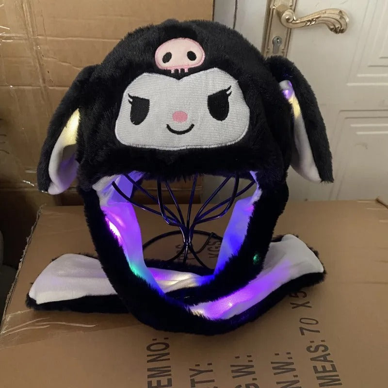 Bunny Hat With Press Paw-to-Move Ears