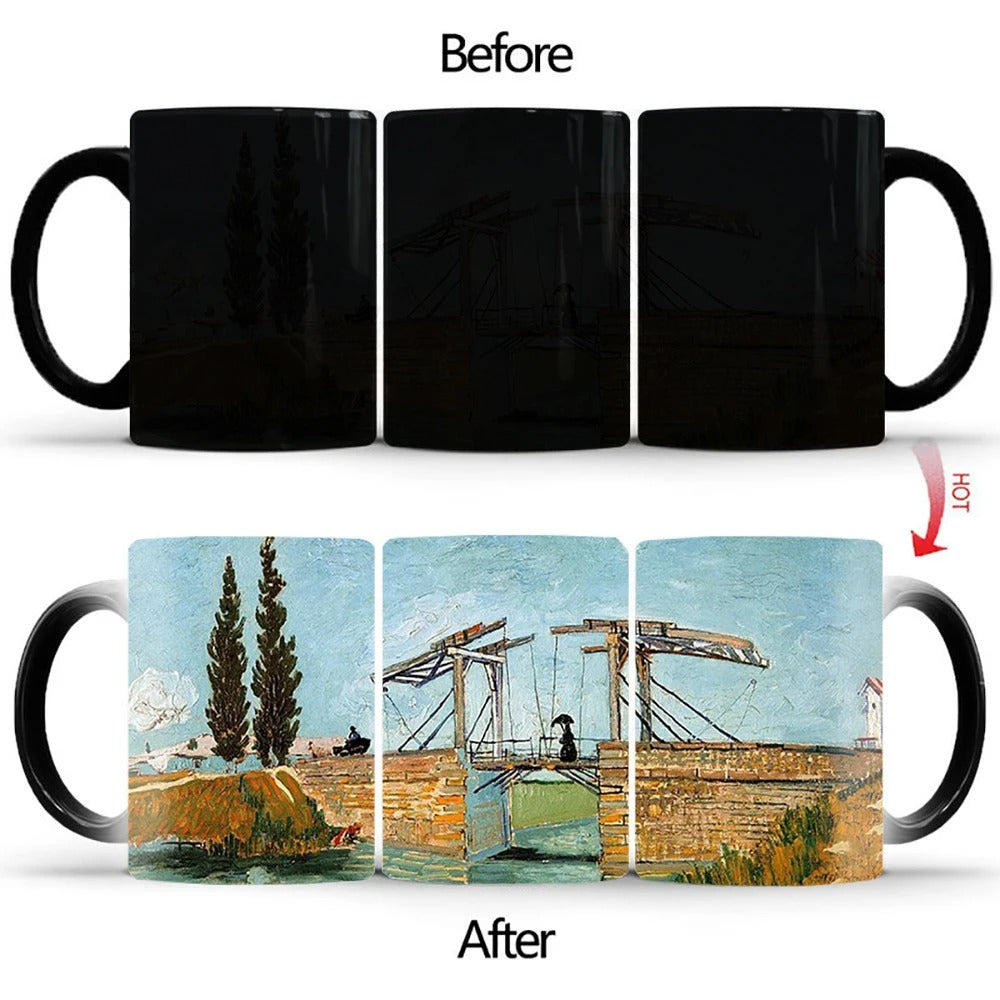 350mL Zelda Color Changing Magic Mug – Heat Activated Ceramic Coffee Cup