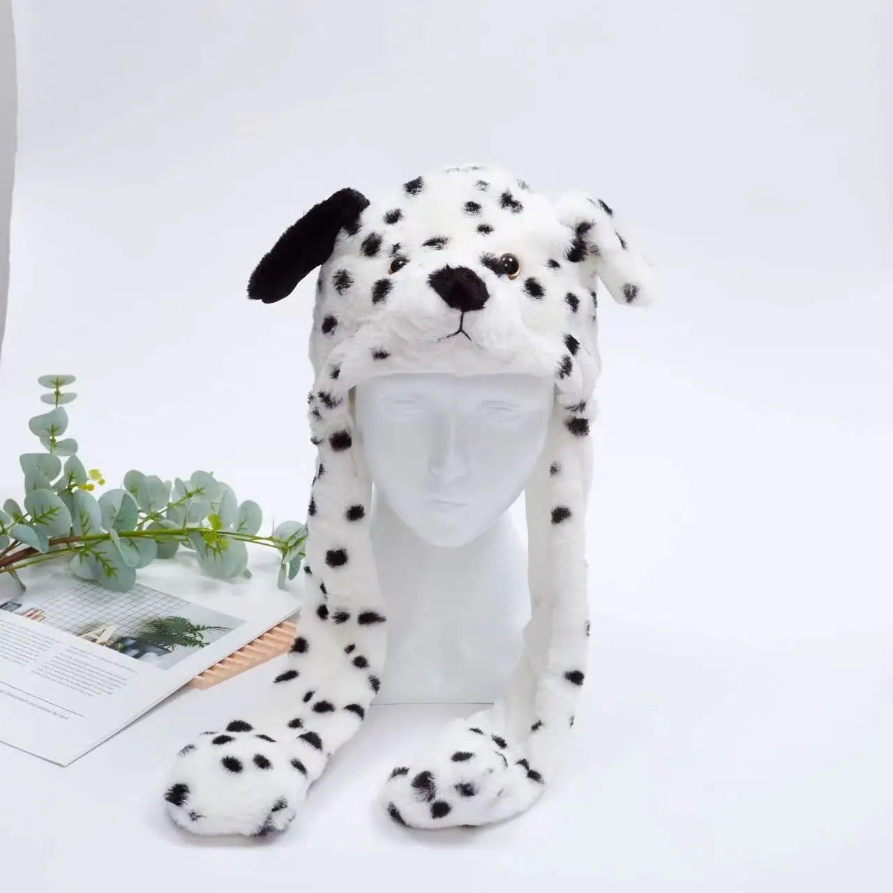 Bunny Hat With Press Paw-to-Move Ears