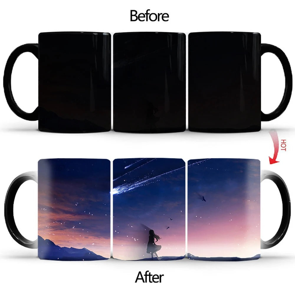350mL Zelda Color Changing Magic Mug – Heat Activated Ceramic Coffee Cup