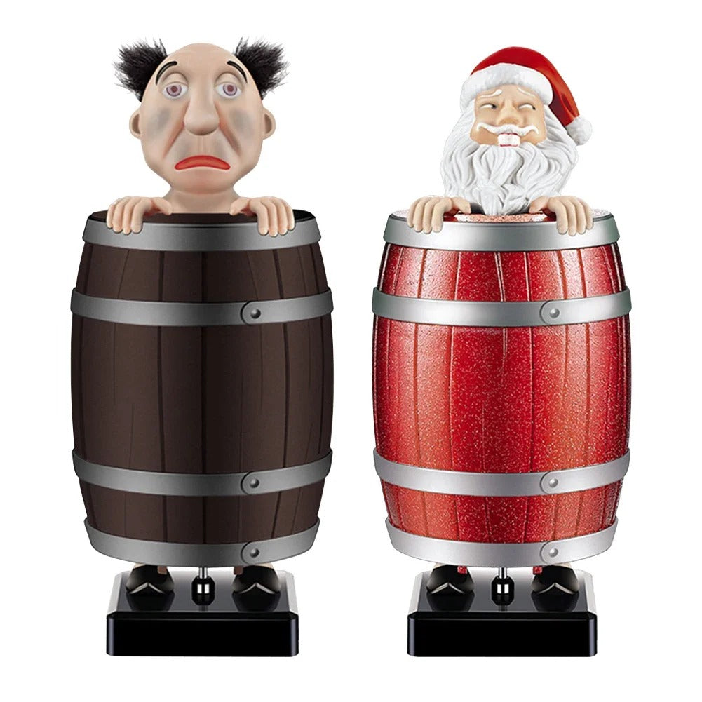 Strange Uncle Santa Cigarette Dispenser Case – Novelty Automatic Cigarette Holder Gift