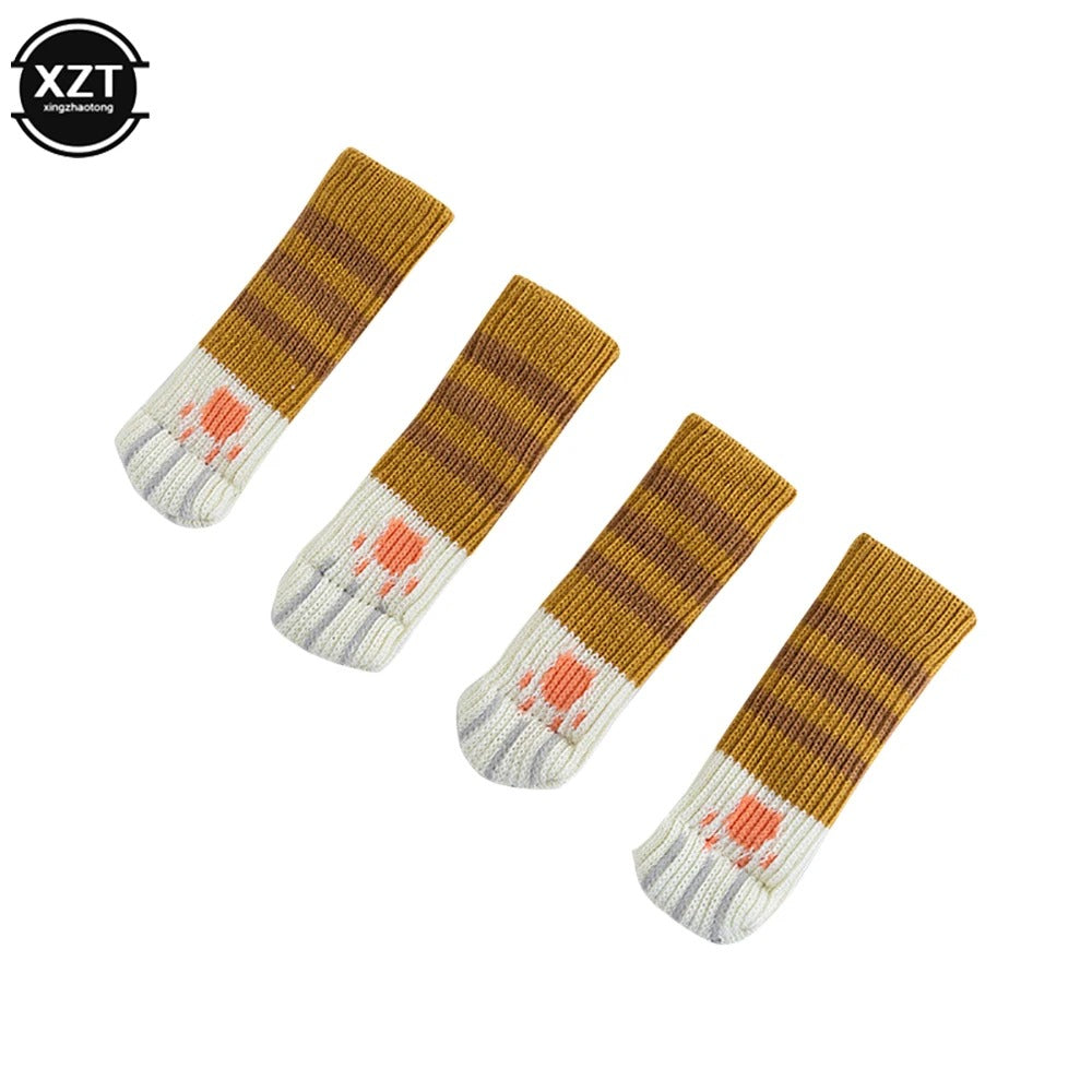 Kitty Paw Chair Socks – Cute Floor Protectors for Chair & Table Legs