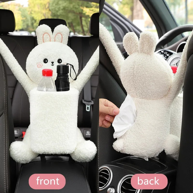Creative Hanging Duck Tissue Box - Cute Wall Mounted Tissue Holder Dispenser