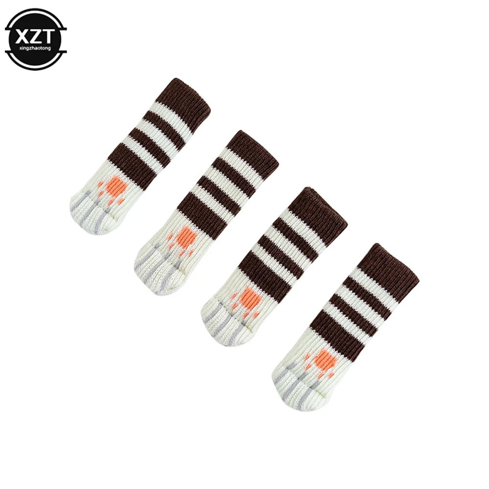 Kitty Paw Chair Socks – Cute Floor Protectors for Chair & Table Legs