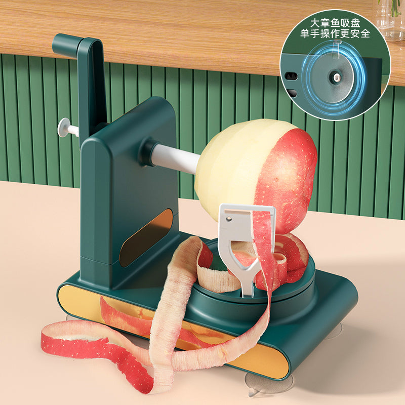 Rotary Fruit & Vegetable Peeler - Automatic Apple Potato Peeling Machine