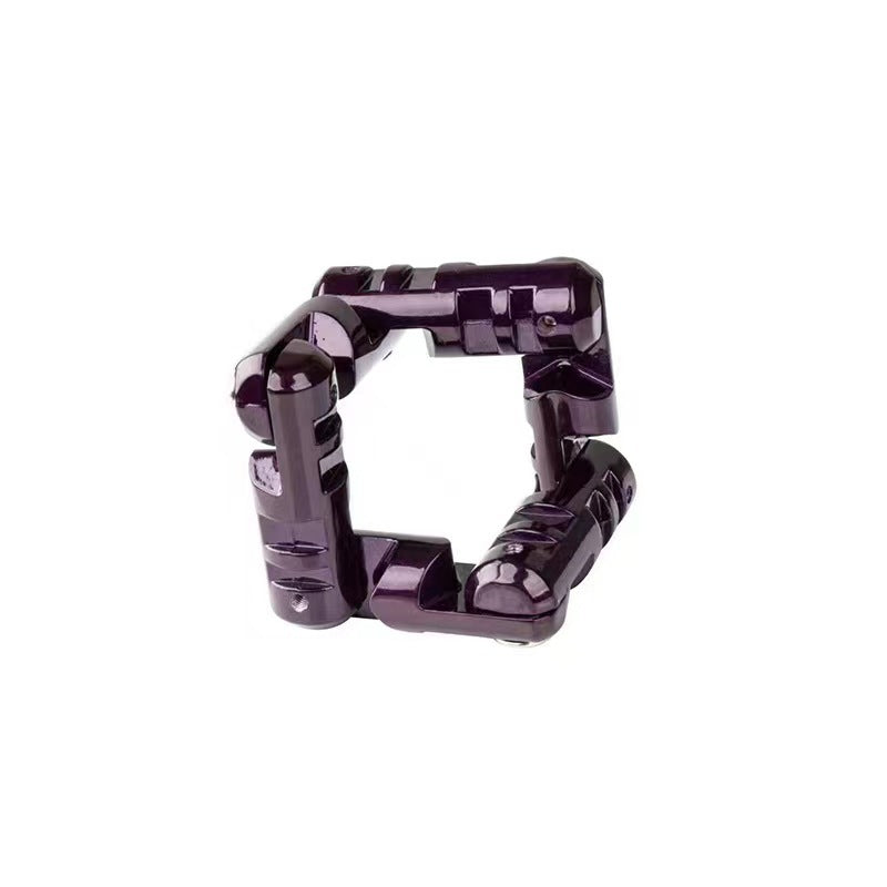 Infinite Flip Chain Fidget Toy - Metal Alloy Stress Relief Bracelet