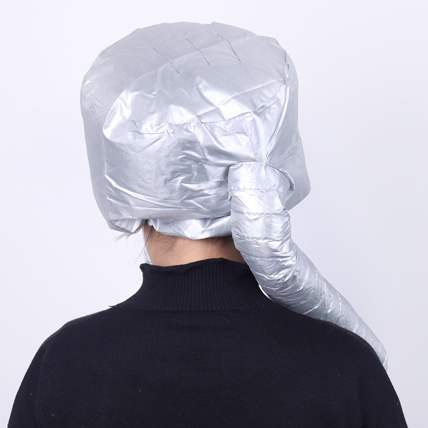 Hair Dryer Bonnet Hood - Portable Soft Cap for Deep Conditioning & Styling